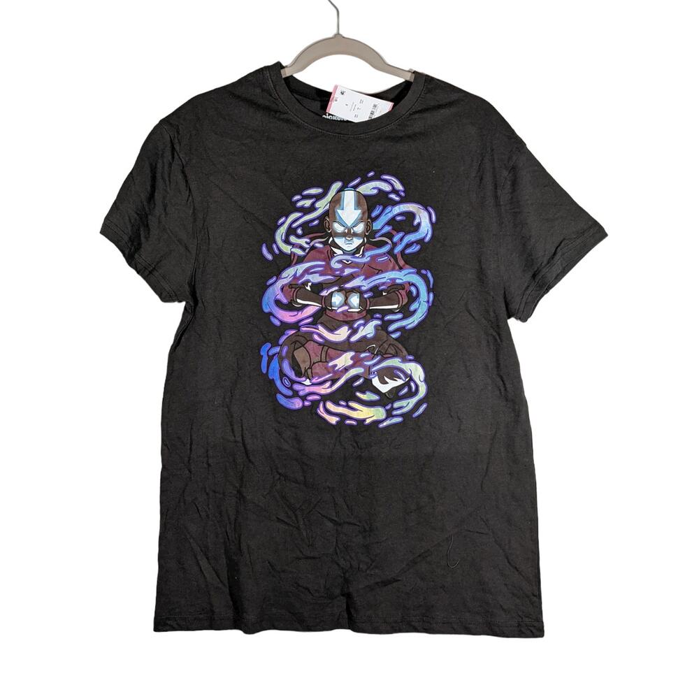 Nickelodeon Avatar TShirt S Last Airbender Short Sleeve Graphic Phantom Crew Tee